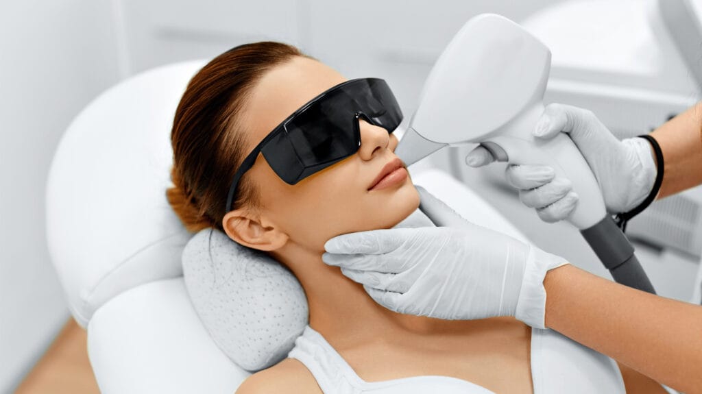 Young Female Receiving facials Treatment in Houston, TX | Vida Aesthetics And Wellness