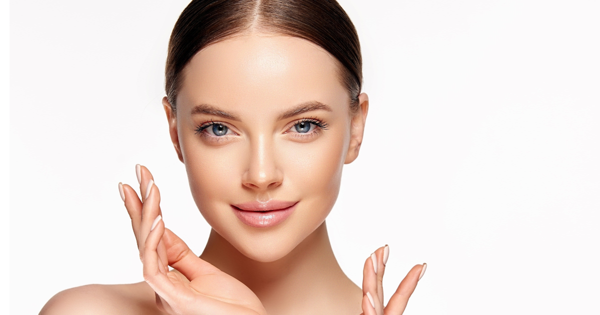 Woman showing glowing smooth skin after SkinBetter Peel Treatment in Houston, TX