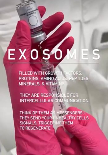 Exosomes treatment template | Rachel Brown NP in Houston, TX